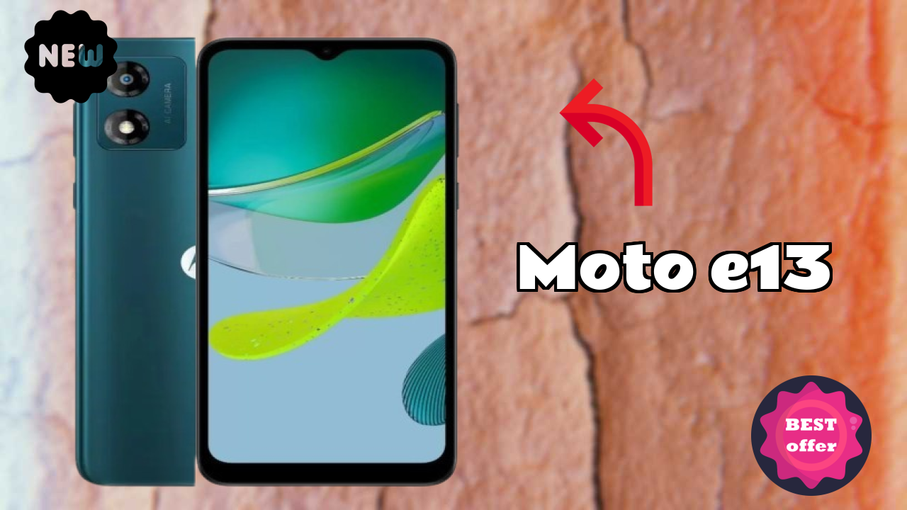 Motorola Fans Alert: Moto E13 Massive Price Drop to ₹5,999
