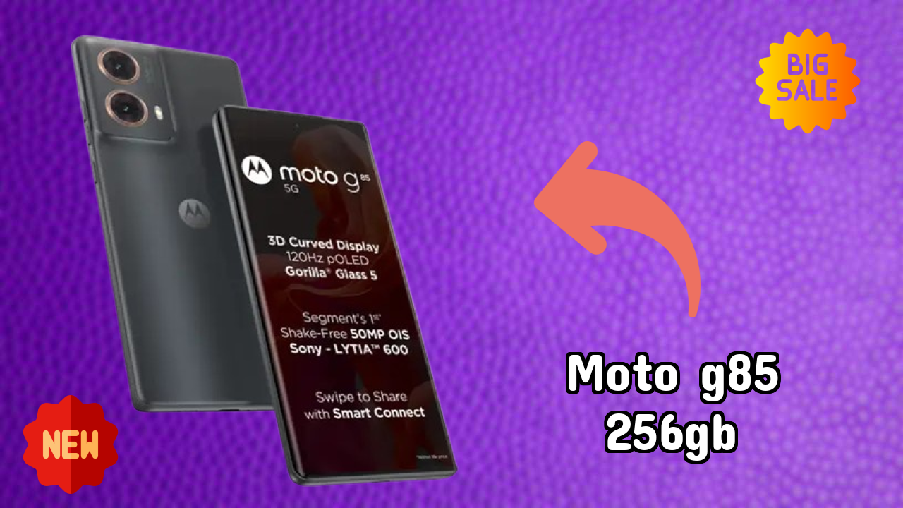 Moto G85 256GB Camera Quality: 50 MP + 8 MP Rear Camera Low Light