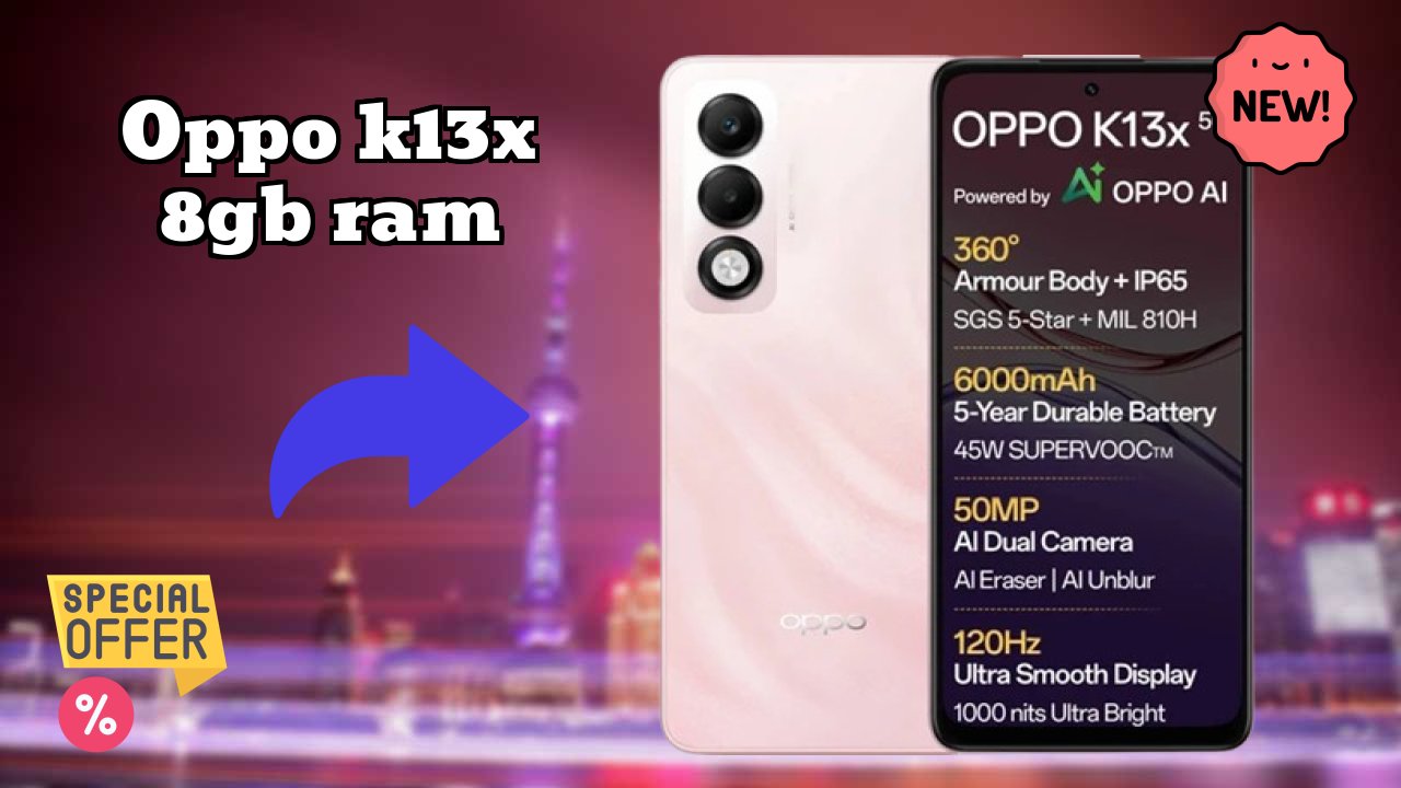 OPPO K13x 8GB RAM Battery Review: 6000 MAh Endurance Test
