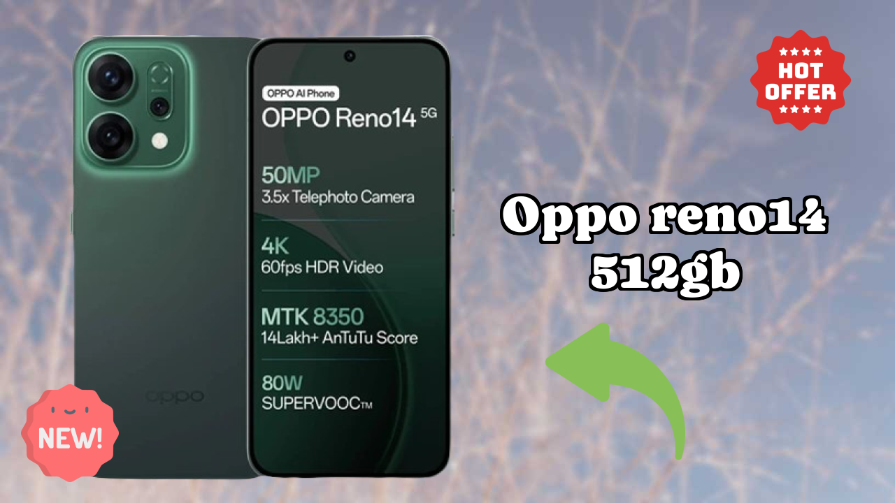 OPPO Reno14 512GB RAM Performance: 12 GB RAM Gaming Test