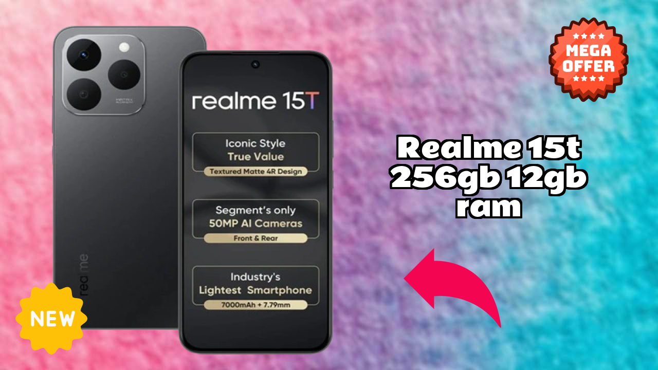 Realme 15T 256GB 12GB RAM Test: 12 GB RAM Handles Heavy Apps