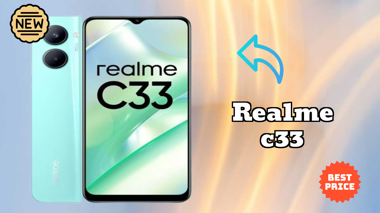Realme C33 Display Analysis: 6.5 Inches (16.51 Cm) Screen