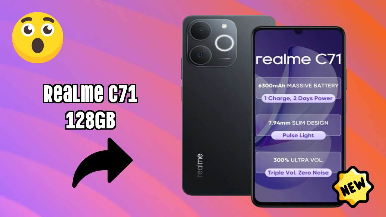 Realme C71 128GB Battery Life: 6300 MAh How Long Lasts