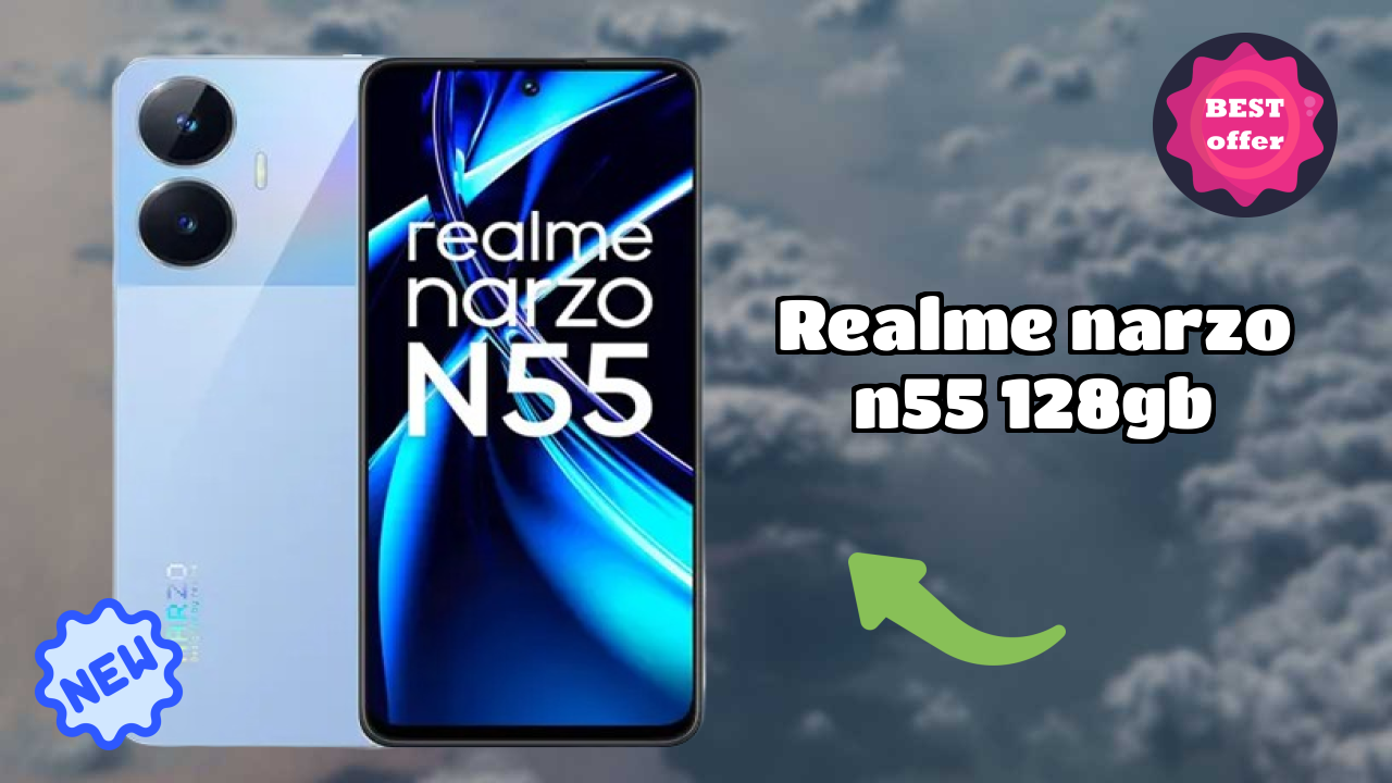 Realme Narzo N55 128GB Display Size: 6.72 Inches (17.07 Cm) Screen Quality