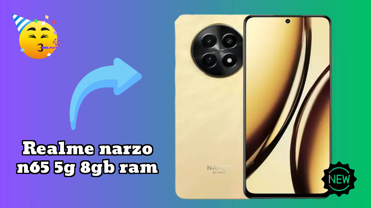 Realme Narzo N65 5G 8GB RAM Display Size: 6.67 Inches (16.94 Cm) Screen Review