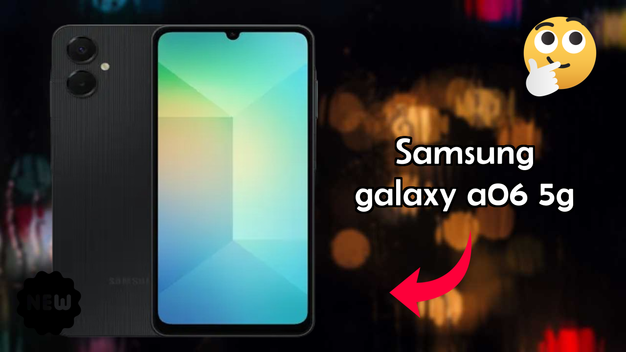 Samsung Galaxy A06 5G Gaming Test: MediaTek Dimensity 6300 FPS Performance