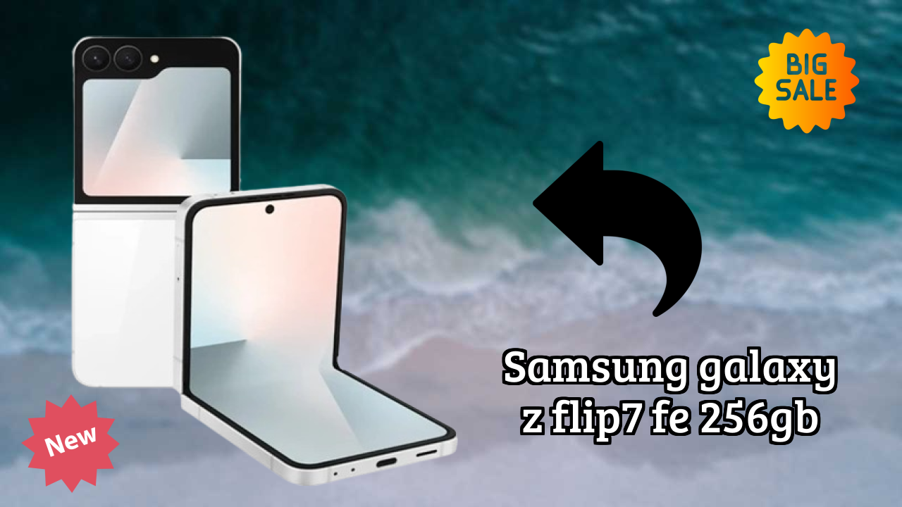 Samsung Galaxy Z Flip7 FE 256GB Display Size: 6.7 Inches (17.02 Cm) Screen Test