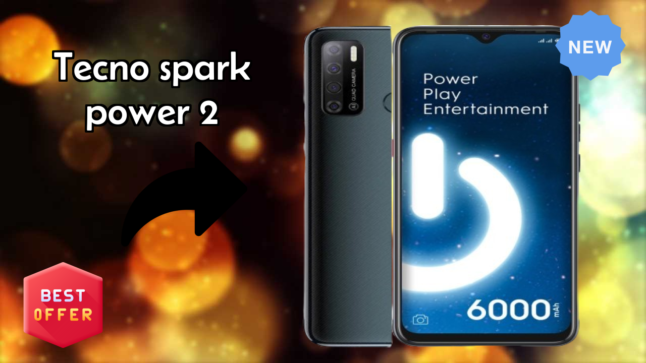 Tecno Spark Power 2 Display Quality: 7.0 Inches (17.78 Cm) Screen