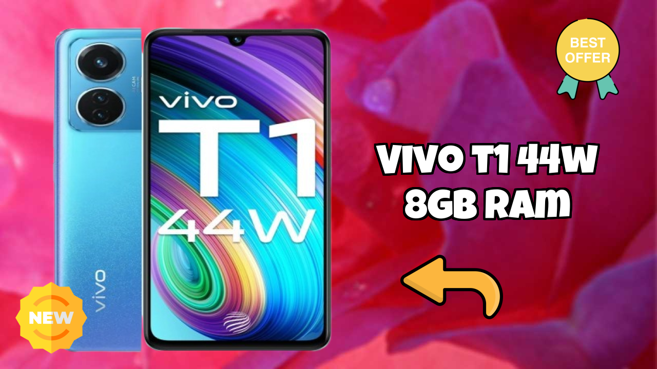 Vivo T1 44W 8GB RAM Camera Review: 50 MP + 2 MP + 2 MP Rear Camera Low Light