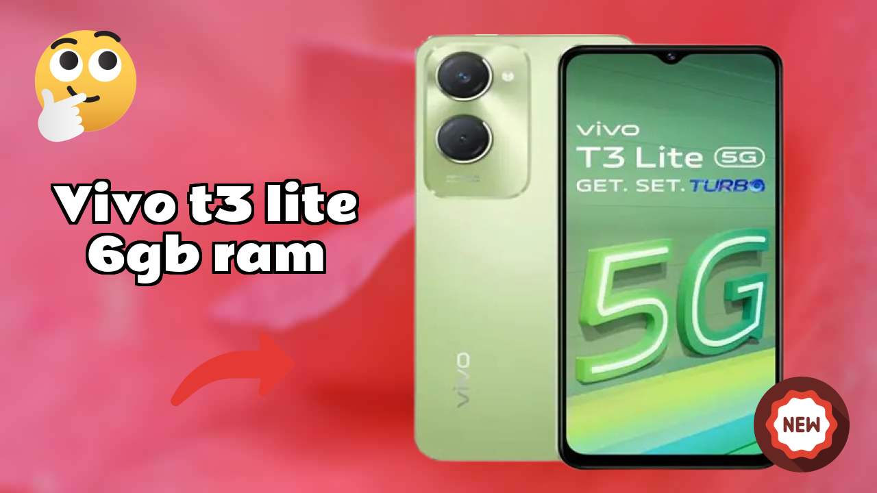 Vivo T3 Lite 6GB RAM Review: 6 GB RAM Gaming Tested