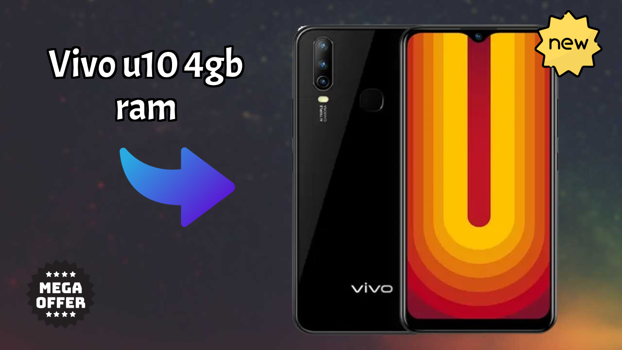 Vivo U10 4GB RAM Display Size: 6.35 Inches (16.13 Cm) Screen Review