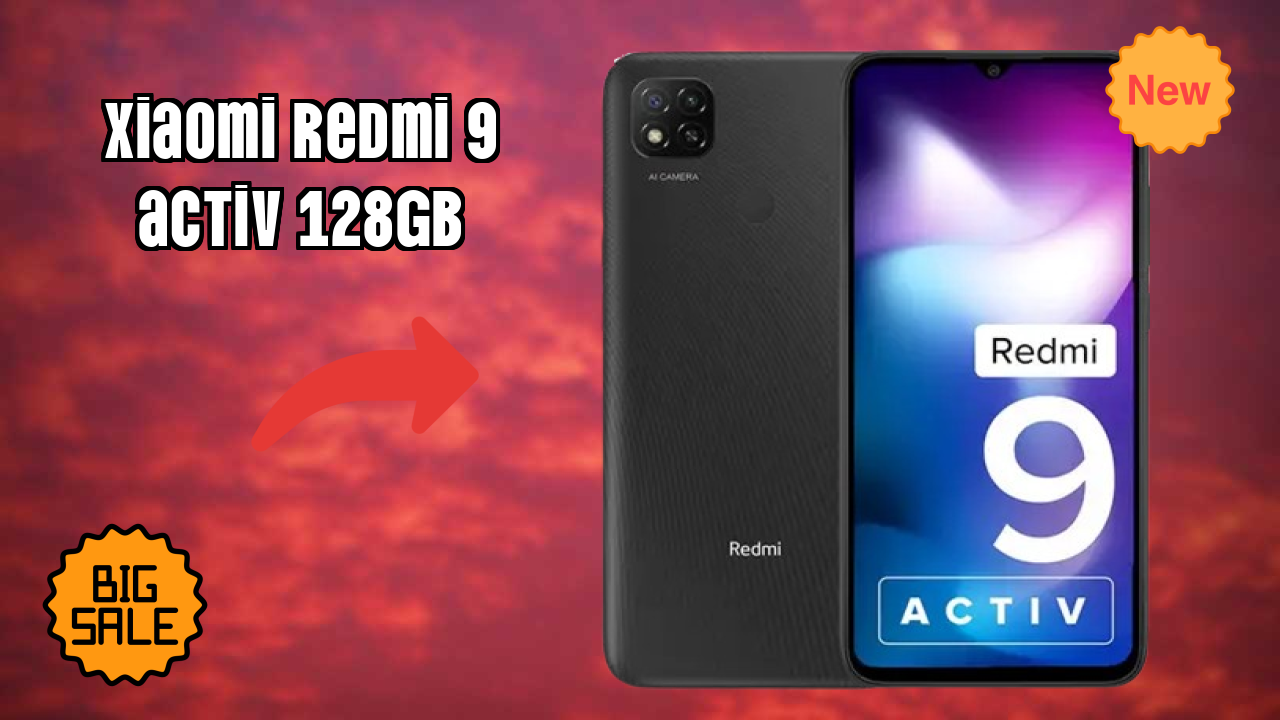 Xiaomi Redmi 9 Activ 128GB Battery Life: 5000 MAh How Long Lasts